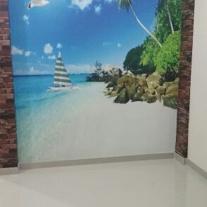 Harga Wallpaper Dinding 3D Pemandangan Alam